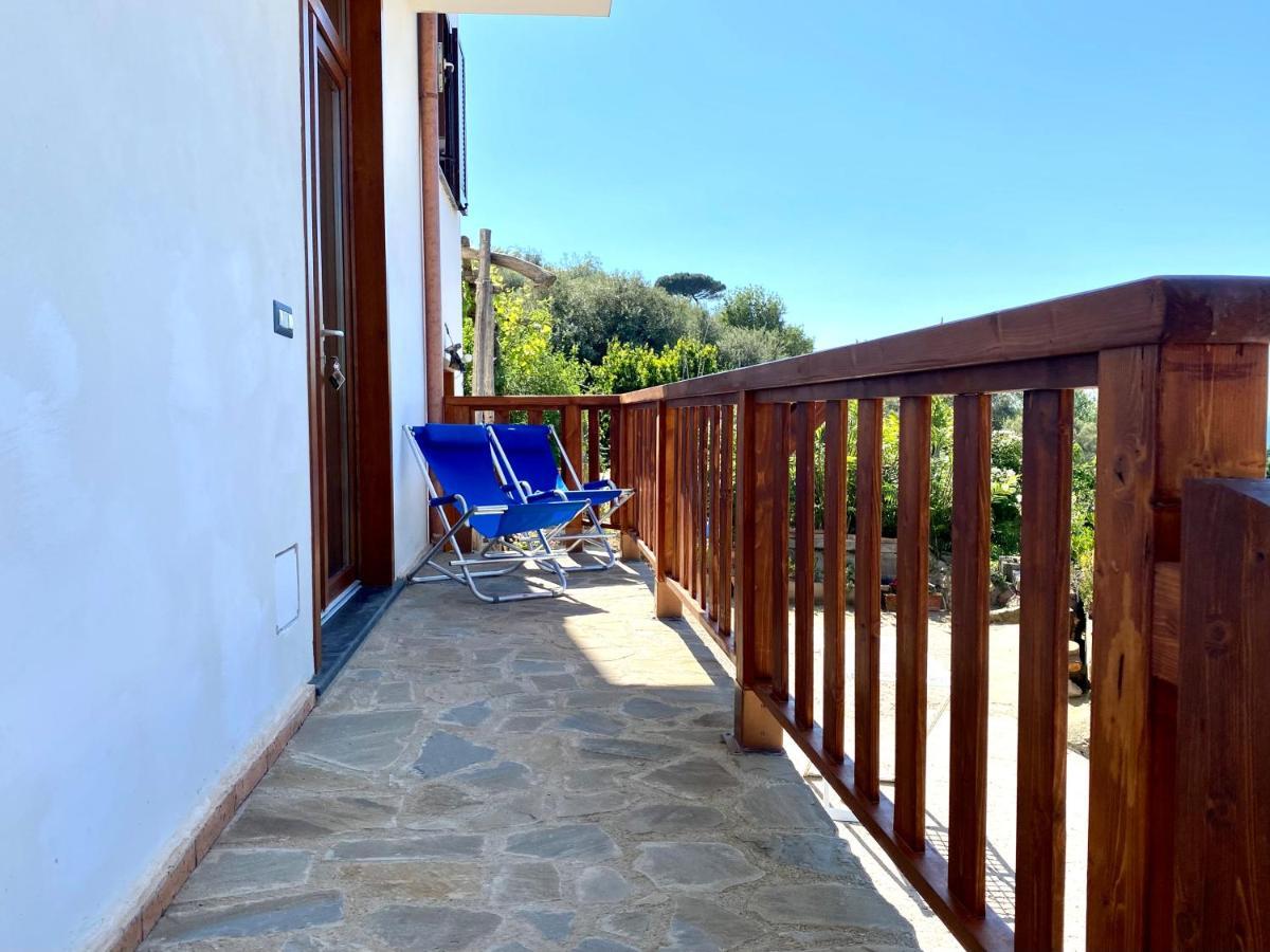 Villa La Badia Montechiaro - Breathtaking View Of Sorrento Coast Vico Equense Exterior foto