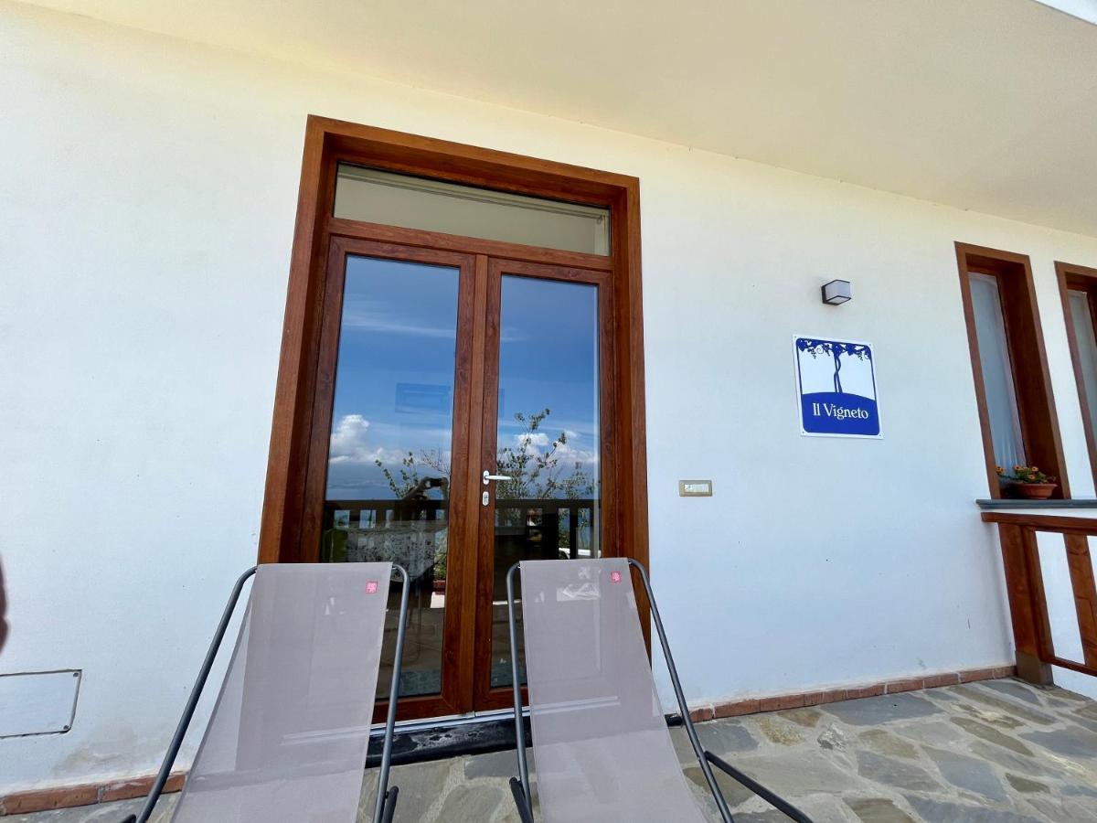 Villa La Badia Montechiaro - Breathtaking View Of Sorrento Coast Vico Equense Exterior foto