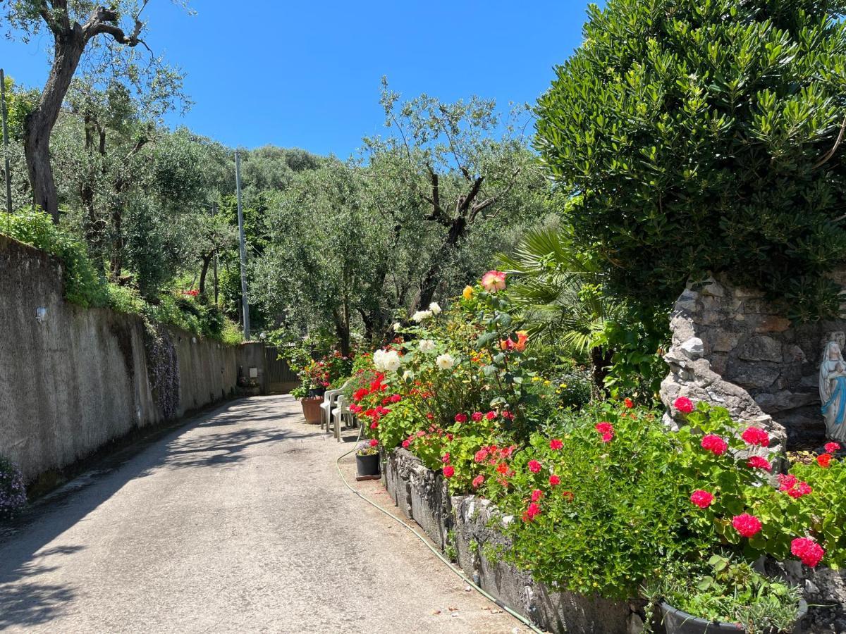 Villa La Badia Montechiaro - Breathtaking View Of Sorrento Coast Vico Equense Exterior foto