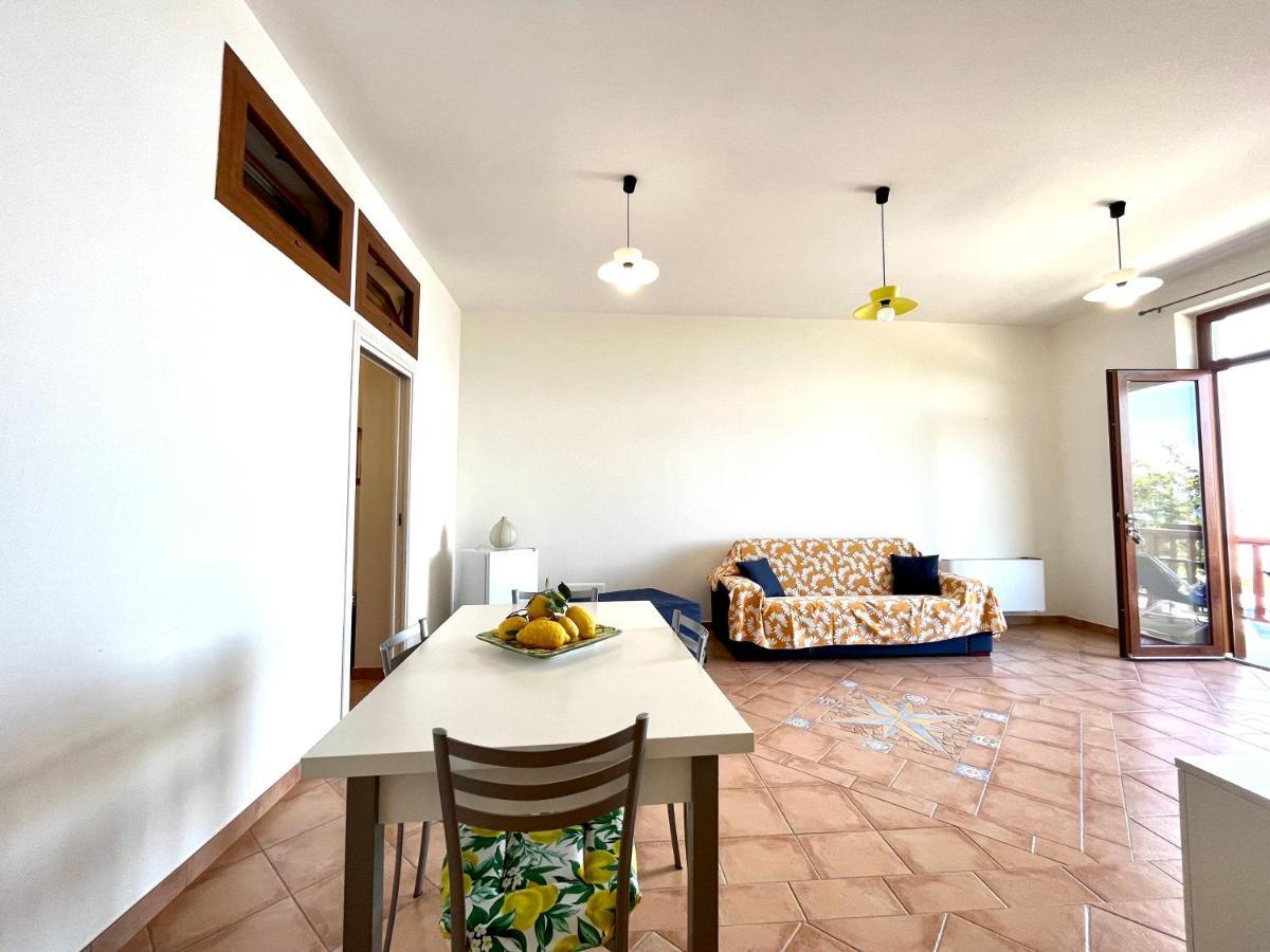Villa La Badia Montechiaro - Breathtaking View Of Sorrento Coast Vico Equense Exterior foto